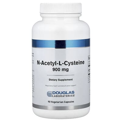 N-Acetyl-L-Cysteine, 900 mg, 90 вегетарианских капсул