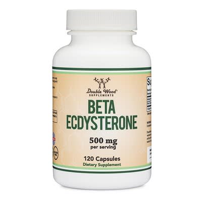 Double Wood Supplements Бета-экдистерон, 120 капсул (250 mg на капсулу)