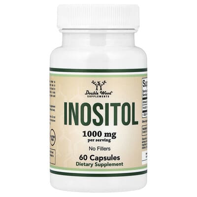 Inositol, 60 Capsules (500 mg per Capsule)