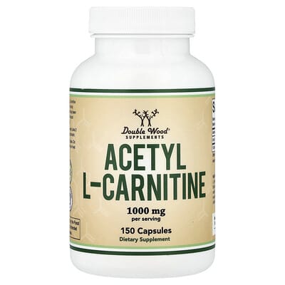 L-карнитин Acetyl L-Carnitine, 150 капсул (500 mg per Capsule)