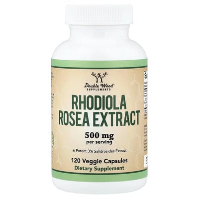 Экстракт Rhodiola Rosea 500 mg 120 Veggie Capsules