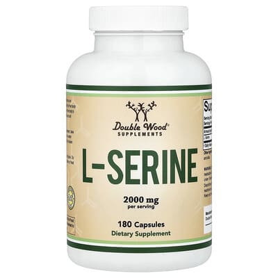 L-Serine, 180 капсул (500 mg per Capsule)