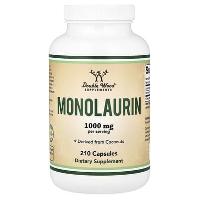 Монолаурин Double Wood Supplements 210 капсул
