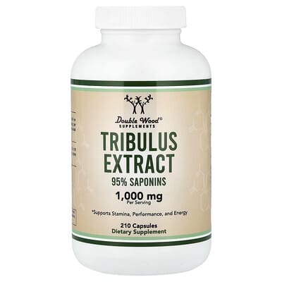 Double Wood Supplements Экстракт Трибулуса, 210 капсул