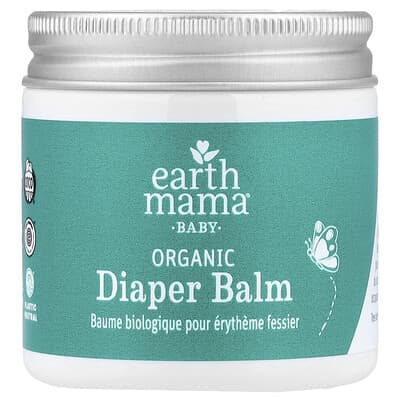 Органический бальзам для подгузников Baby, 4 fl oz (120 ml)