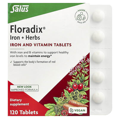 Iron + Herbs, 120 Tablets