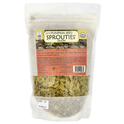 Sprouties®, Pumpkin Seeds, Savory, 16 oz (454 g)