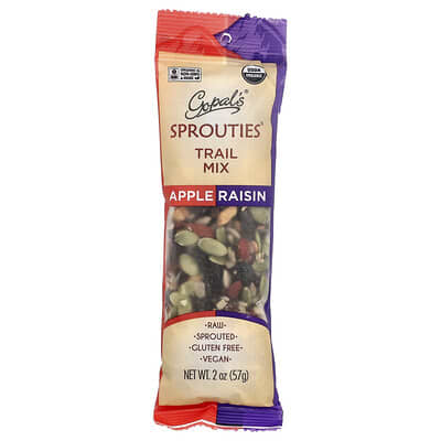 Sprouties® Trail Mix, Apple Raisin, 2 oz (57 g)