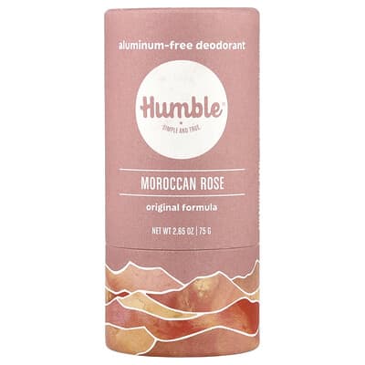 Aluminum Free Deodorant, Moroccan Rose, 2.65 oz (75 g)
