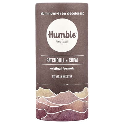 Aluminum Free Deodorant, Patchouli & Copal, 2.65 oz (75 g)