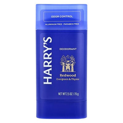 Дезодорант Harry's Redwood, Evergreen & Thyme 2.5 oz