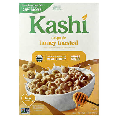 Organic Cereal, Honey Hearts & O's, 13.6 oz (385 g)