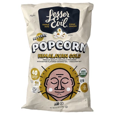 Popcorn, Himalayan Gold, Buttery, 4.6 oz (130 g)