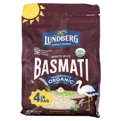Басмати белый рис Organic