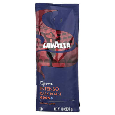 LavAzza Premium Coffees кофе Opera Intenso, молотый, темная обжарка, 12 oz (340 g)