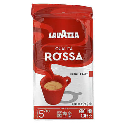 Qualita Rossa, Ground, Medium Roast, 8.8 oz (250 g)