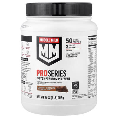 Протеиновый порошок Muscle Milk Pro Series Knockout Chocolate 2 lb (907 g)