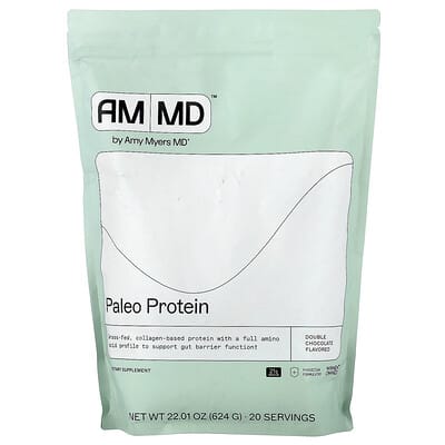 Протеиновый коктейль Amy Myers MD Paleo Protein Double Chocolate 22.01 oz (624 g)