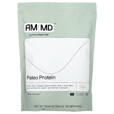Paleo Protein, Vanilla, 19.54 oz (554 g)