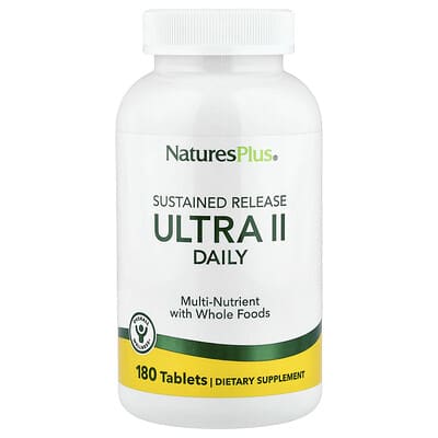 Ultra II Daily, Multi-Nutrient with Whole Foods, Sustained Release, 180 Tablets