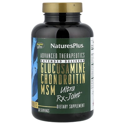 NaturesPlus Glucosamine Chondroitin MSM Ultra Rx-Joint®, 180 таблеток