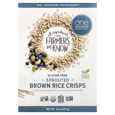 Sprouted Brown Rice Crisps, 8 oz (227 g)