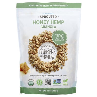 Sprouted Honey Hemp гранола 11 oz (312 g)