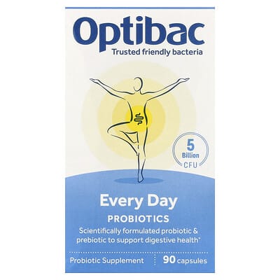 Optibac Ежедневные пробиотики, 90 капсул