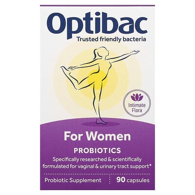 Optibac Пробиотики для женщин, 90 капсул