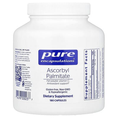 Ascorbyl Palmitate, 180 капсул (190 мг на капсулу)