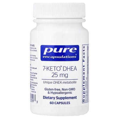 7-Keto® DHEA, 25 mg, 60 Capsules