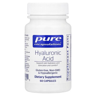 Pure Encapsulations гиалуроновая кислота, 60 капсул (70 mg на капсулу)