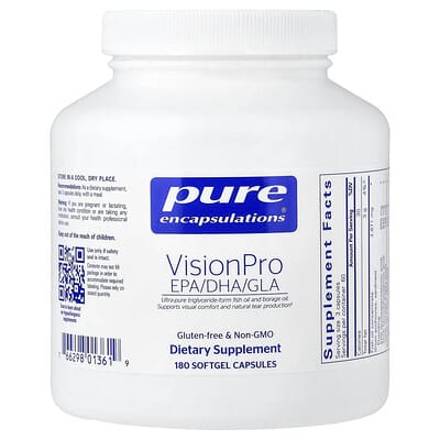 VisionPro EPA/DHA/GLA, 180 мягких капсул