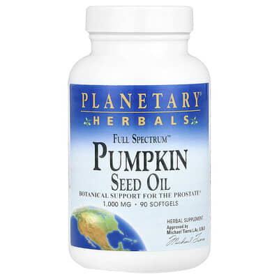Full Spectrum™ Pumpkin Seed Oil, 1,000 mg, 90 мягких капсул