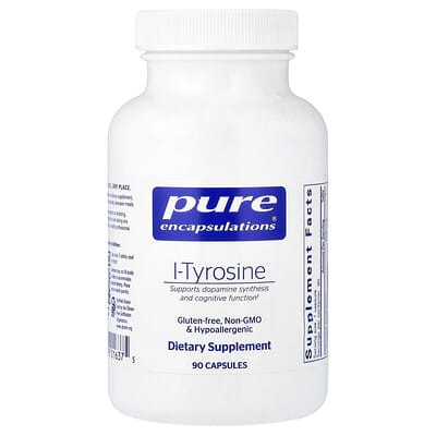 L-Tyrosine, 90 капсул (500 mg на капсулу)