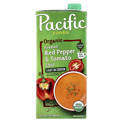 Суп Pacific Foods Organic Roasted Red Pepper & Tomato