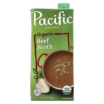 Organic Beef Broth, 32 oz (907 g)