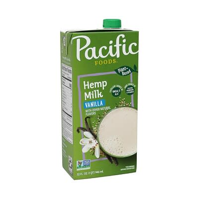 Hemp Milk, Vanilla, 32 fl oz (946 ml)