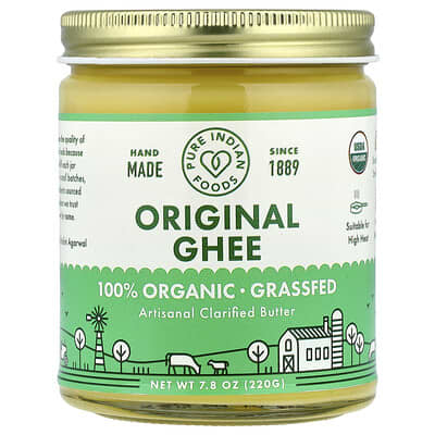 Organic Ghee, 7.8 oz (220 g)