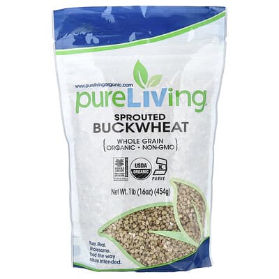 Organic Sprouted Buckwheat, 16 oz (454 g)