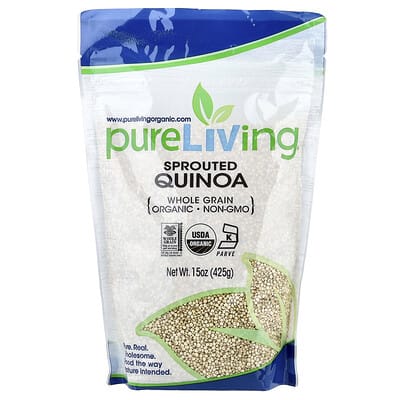 Organic Sprouted Quinoa, 15 oz (425 g)