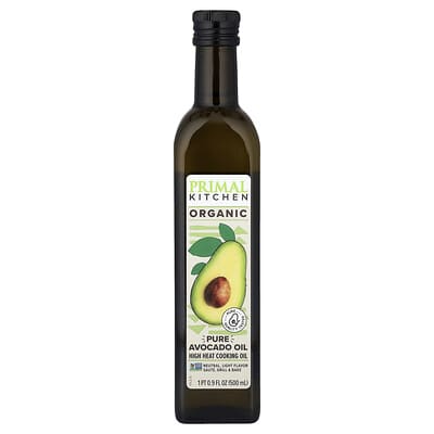 Органическое чистое масло авокадо, 1 pt 0.9 fl oz (500 ml)