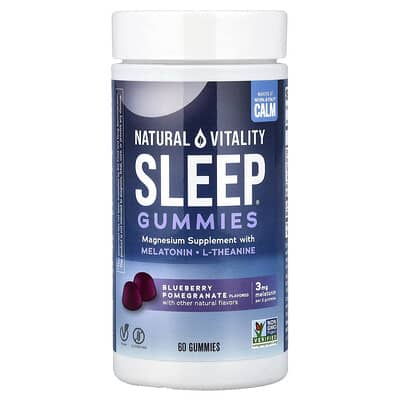 Sleep® Gummies, Blueberry Pomegranate, 60 Gummies