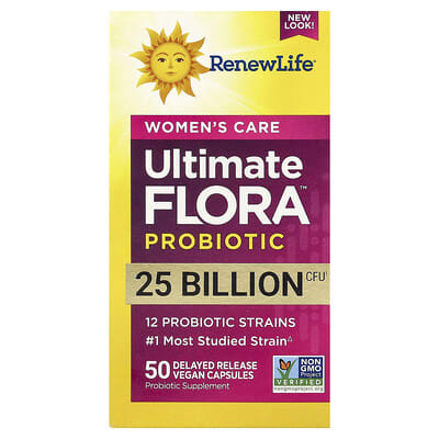 Женские пробиотики Renew Life Ultimate Flora