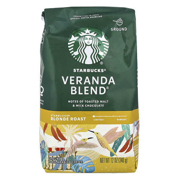 Кофе Veranda Blend®, молотый, светлая обжарка, 12 унций (340 г)