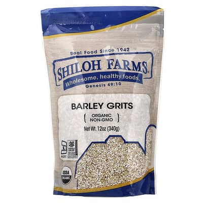 Organic Barley Grits, 12 oz (340 g)