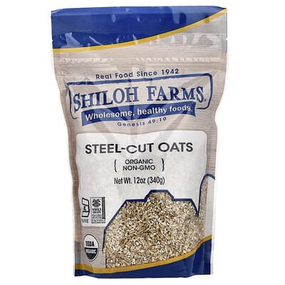 Organic Steel-Cut Oats, 12 oz (340 g)