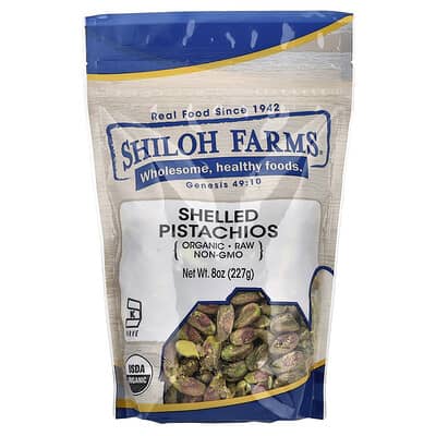 Organic Shelled Pistachios, 8 oz (227 g)