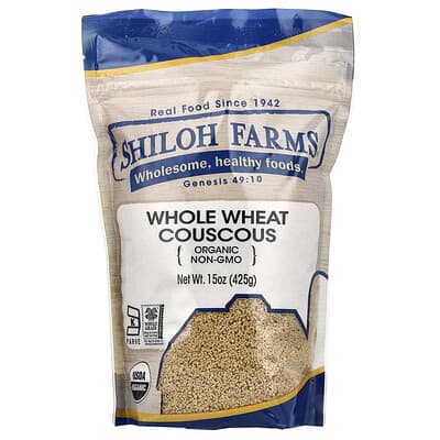 Organic Whole Wheat Couscous, 15 oz (425 g)