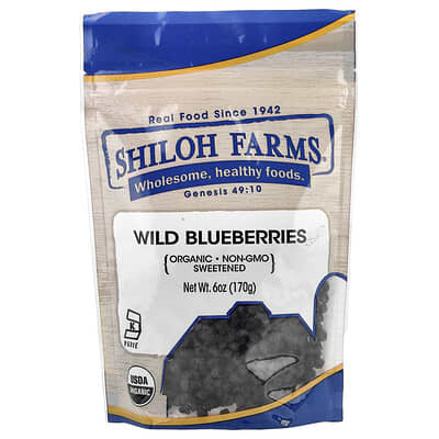 Organic Wild Blueberries, 6 oz (170 g)